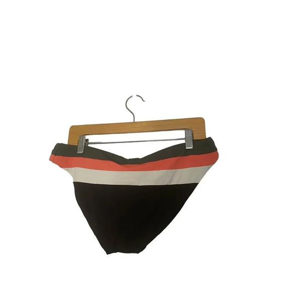 Becca Circuit Multi Colored Striped Bikini Bottom Size XL - Picture 3 of 8